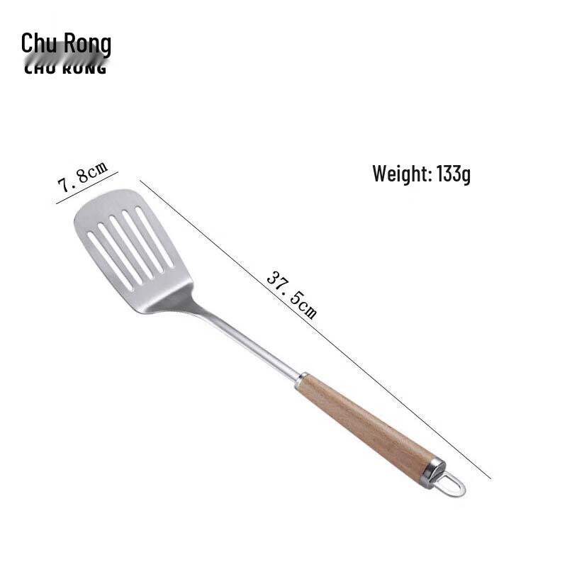 

304 Stainless Steel Kitchen Utensils with Wooden Handles