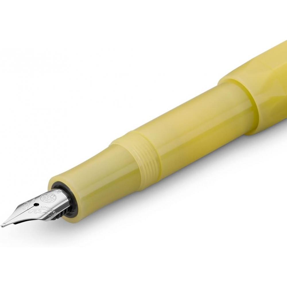 Kaweco Fountain Pen F Fine Frosted Sports Sweet Banana 10001834 Genuine