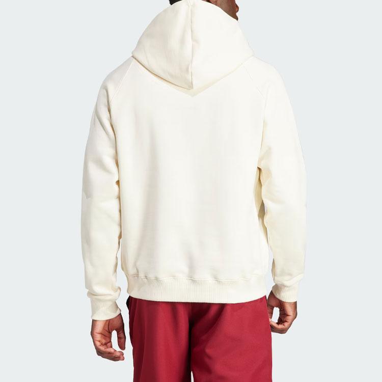 New adidas Manchester United LFSTLR Hoodie White IA8545