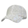 Cute Daisy Embroidery Mesh Baseball Cap, Ladies Hollow Net Adjustable Sun Hat Outdoor Visor Cap