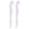 Valentines Day Over Knee Long Socks Cute Lip Heart Love Pattern Thigh High Stockings for Women Parties and Casual Wear