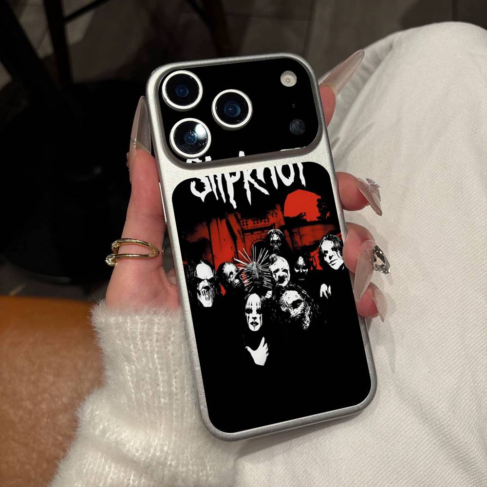 Slipknot Band Anti-Scratch Back Decal Protective Wrap Skin For IPhone 17 Pro 17 Pro Max