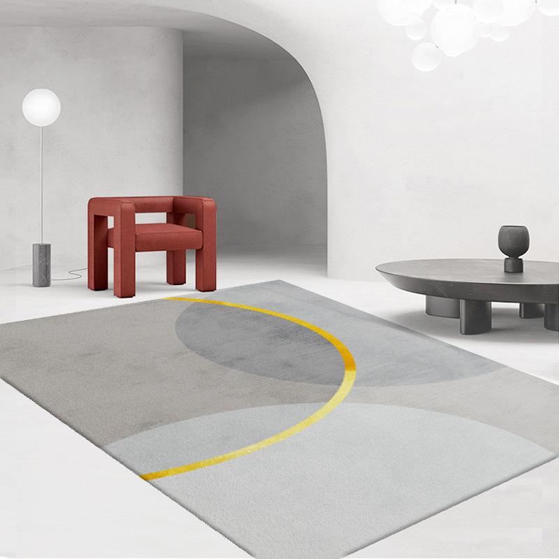 Light Luxury Style Home Living Room Large Area Non Slip Blanket High-end Feeling Bedroom Tatami Fully Laid Insulation Imitation Cashmere Carpet