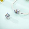 Original Copper Plated Charms Durian Luminous Cat Bear Love For Women Beads Fit Bracelet Necklace Jewelry Making Gift