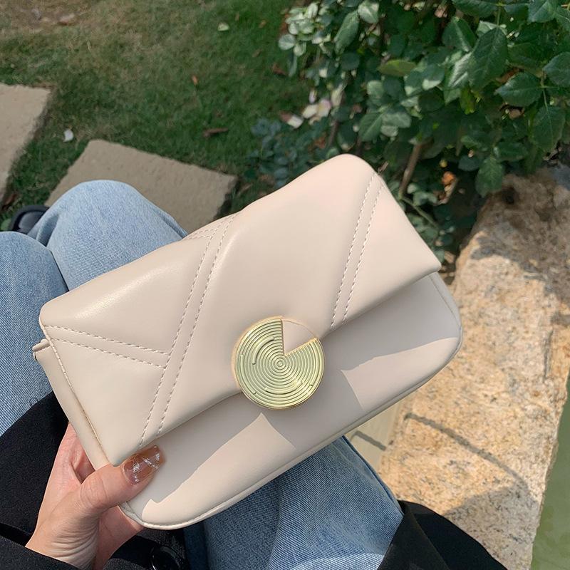 Latest Diamond Chain Purse for for Ladies Spring Season and Summer Season Texture Niche Design Oneshoulder Shoulder Crossbag Bag Modern Small