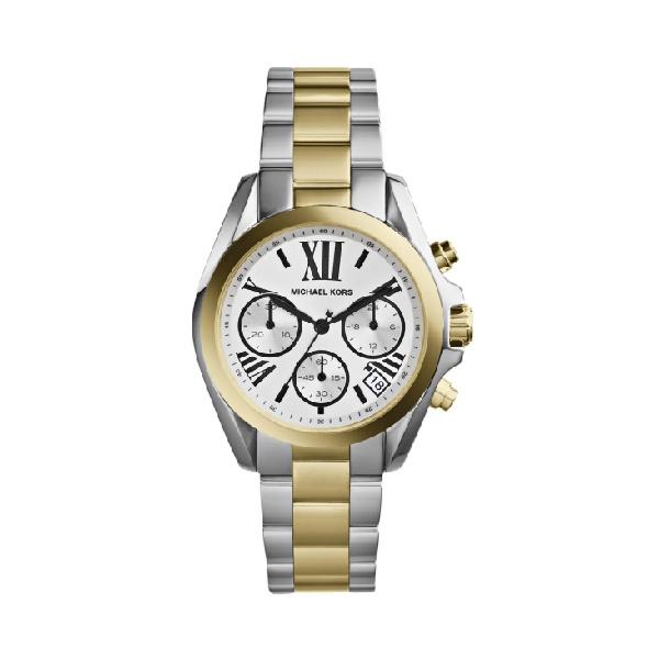

Женские аналоговые часы Michael Kors Bradshaw MK5912 из нержавеющей стали HME540 белый