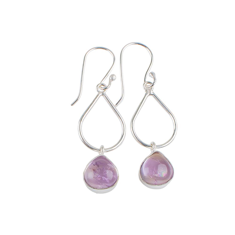 Ametrine Gemstone 925 Sterling Silver Jewelry Handmade Drop/Dangle Earrings1.90" EE-19-29