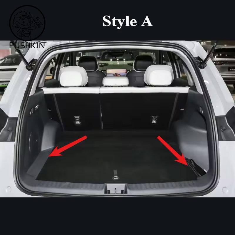 Leather Trunk Mat For Geely EX5 Proton Emas 7 EV2025 2026 Car Boot Liner Tray Waterproof Mud Protector Pad Cargo Mat Accessories