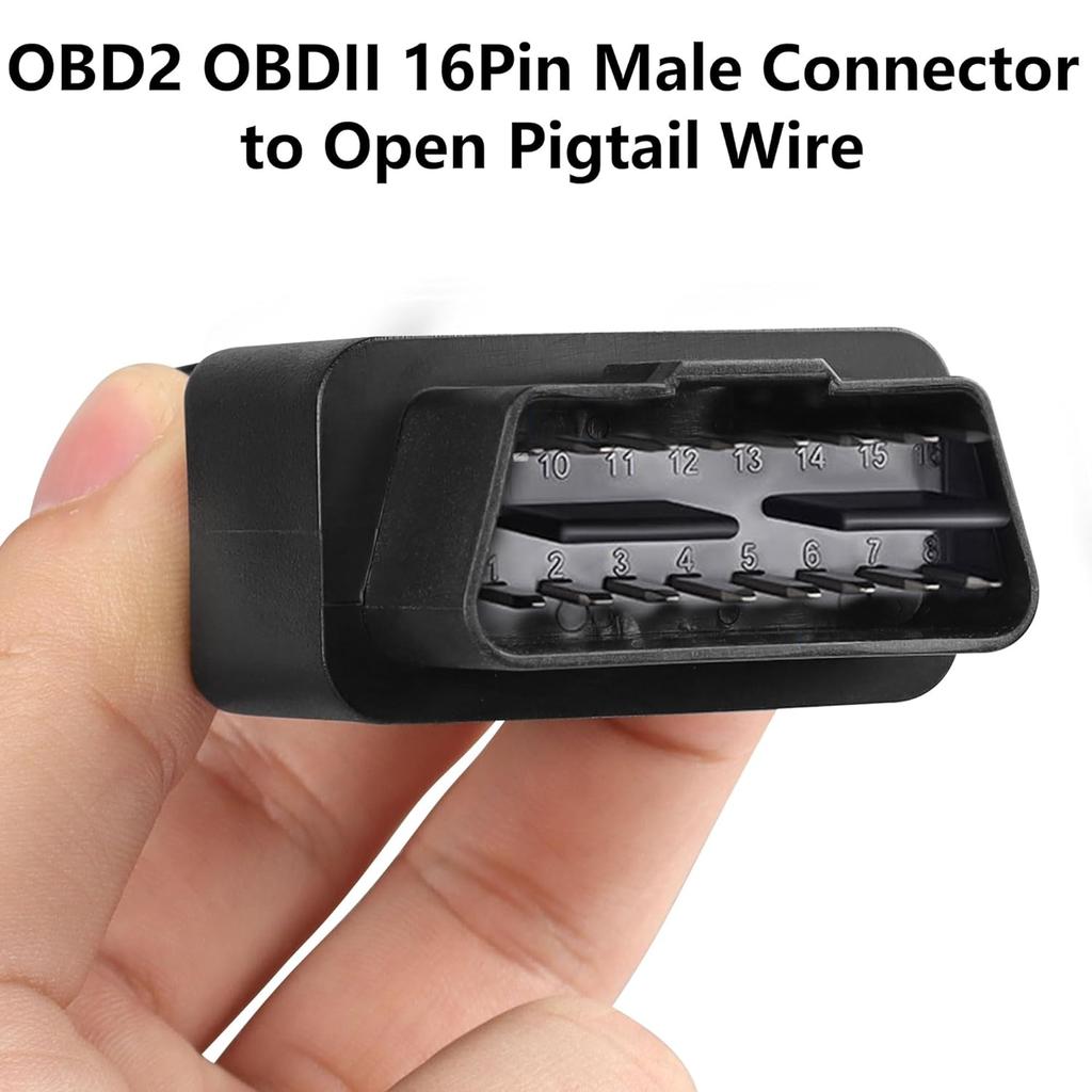 16PIN Male To Female OBD2 OBD II Car Extension Cable 3/2/1.5/0.3 Meters For Auto ELM327 Connector Interface Adapter