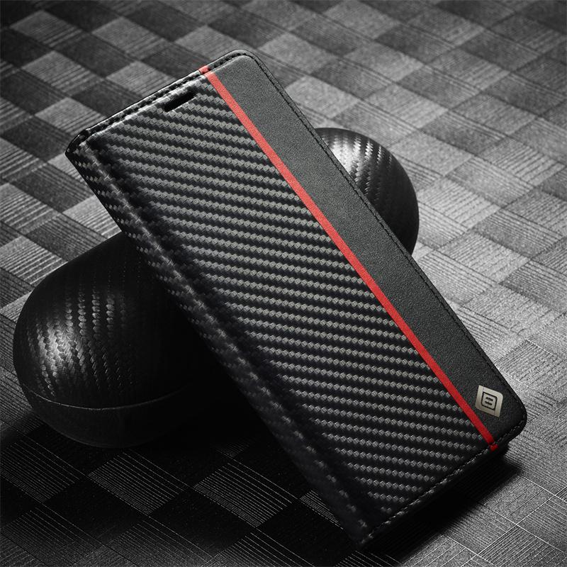Etui for Xiaomi Poco X7 Pro Capa Carbon Fiber Magnetic Flip Case for Xiaomi Poco X7 Pro X7Pro Soft Leather Wallet Fundas Coque