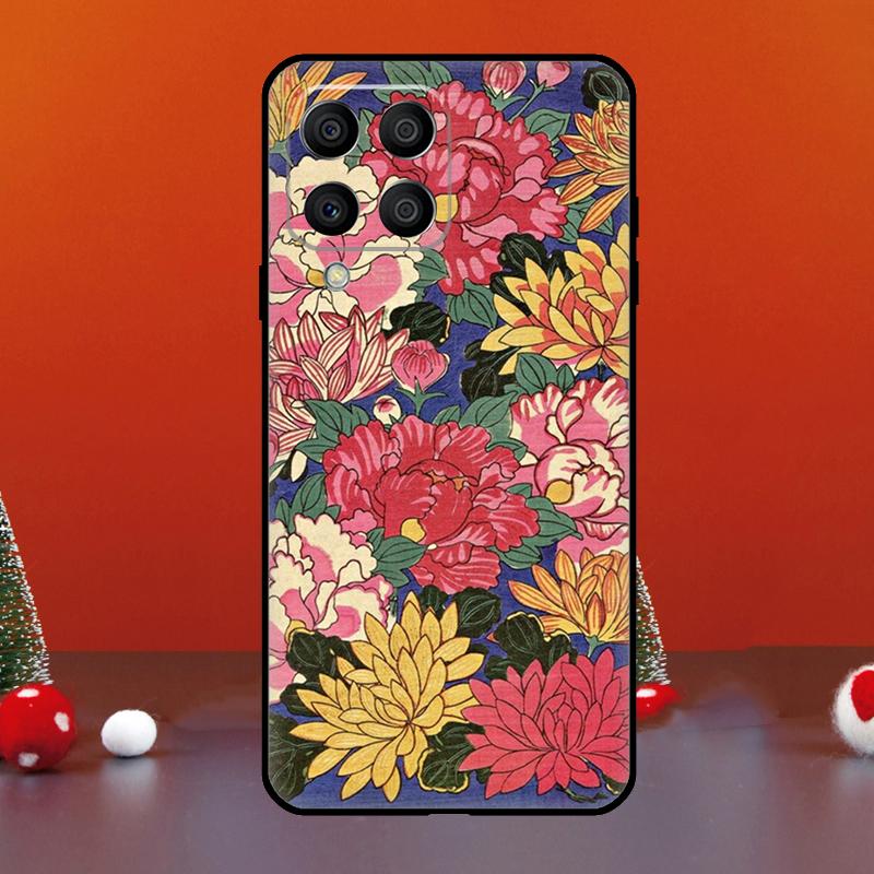 Chrysanthemum For Samsung Galaxy M52 M32 M12 M11 M21 M31 M13 M33 M35 M53 M55 M15 M14 M34 M54 M06 M16 Case