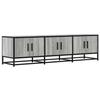 VidaXL TV Stand Sonoma Grey 150x35x41 Cm Engineered Wood and Metal, TV Bench, Hi-fi Cabinet, Entertainment Center, Buffet 848862