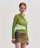 Kimjisu Layered Long Sleeve Top _ Green