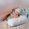 15cm Bebes Reborn Dolls Silicone Full Body Mini Doll Sleeping Twins Lifelike Baby Doll  Anti-Stress Boneca
