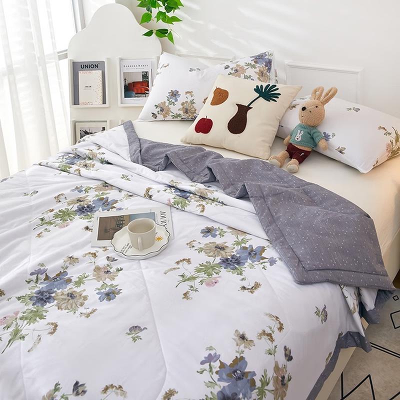 Yalu All-Cotton Floral Breathable Summer Quilt