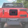 Car Spare Tire Carrier Delete Filler Plate Cover Tailgate Vent Guard Frame For Jeep Wrangler JK 2007-2017