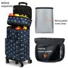 Telescopic Trolley Bag Supermarket Shopping Bag Folding Portable Lightweight Universal Wheel Travel Bag