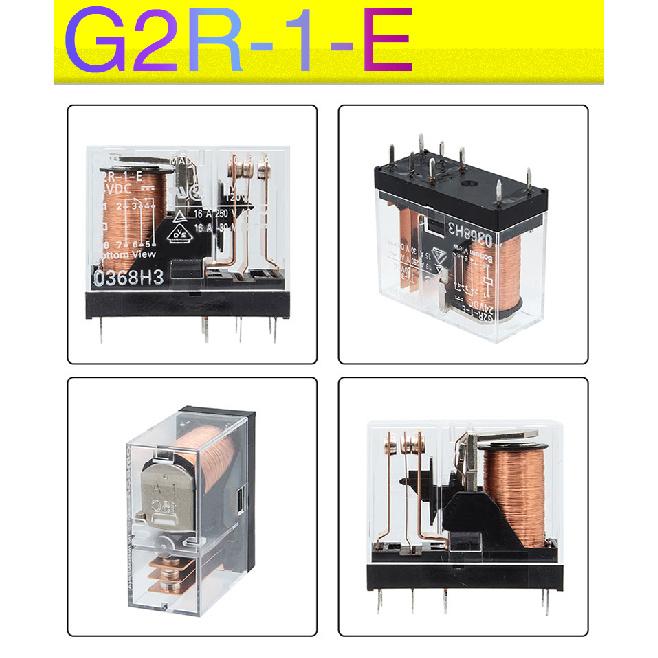 2PCS/lot Power Relays G2R DC5V 12V 24V AC220V G2R-2-5 G2R-2-12 G2R-2-24VDC G2R-1-12 G2R-1-24 G2R-1-E-12 G2R-1-E-24 Original New Relays 5