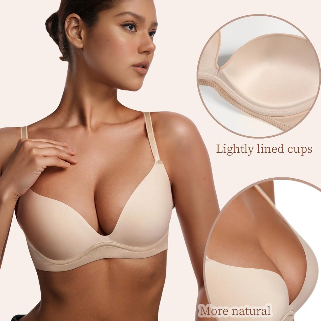 Varsbaby Push-Up-BH für Damen, nahtlos, bügellos