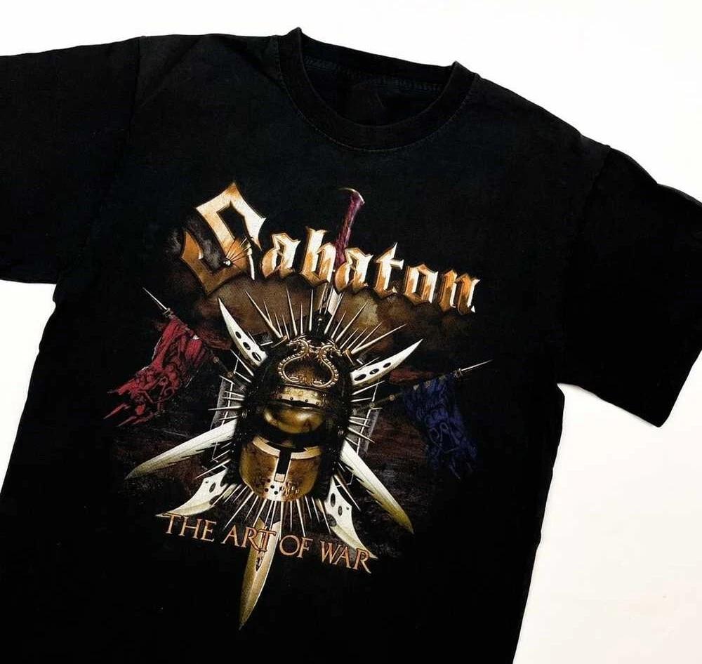 Sabaton The art of war T-Shirt Unisex Cotton Tee All Size S To 4XL M019 XL