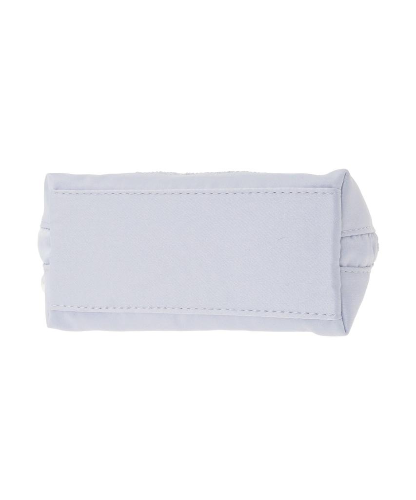 Maison de FLEUR Shiny Ribbon Round Pouch Bordeaux F Bag 08001166600 Pouch/Drawstring