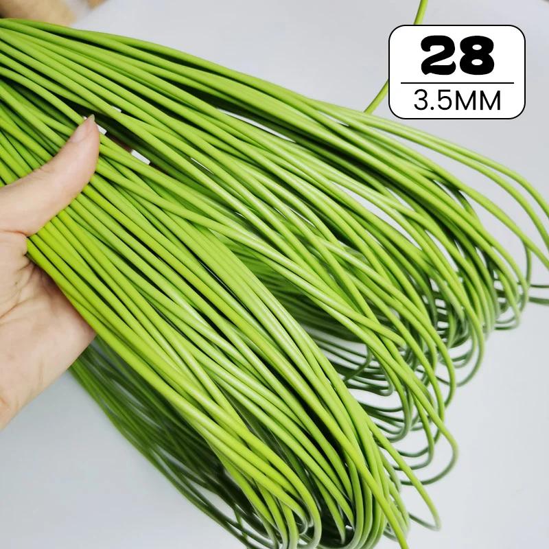 30 Colors 500G Round PE Rattan 2.5/3mm Plastic Synthetic Rattan Weaving Raw Material Furniture Repair Chair Storage Basket DIY