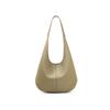 Shoulder bag women's armpit red versatile fashion first layer cowhide commuting sense large capacity women's tote bag