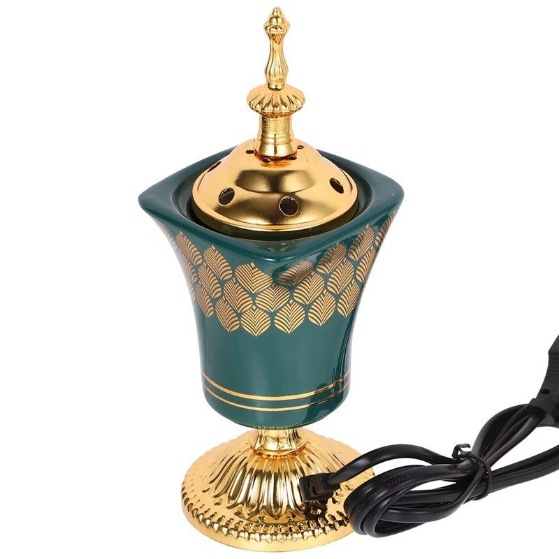 M-Modern-Plug-In Incense Burner Indoor Sandalwood Incense Burner Charcoal Incense Burner Middle Eastern Decoration