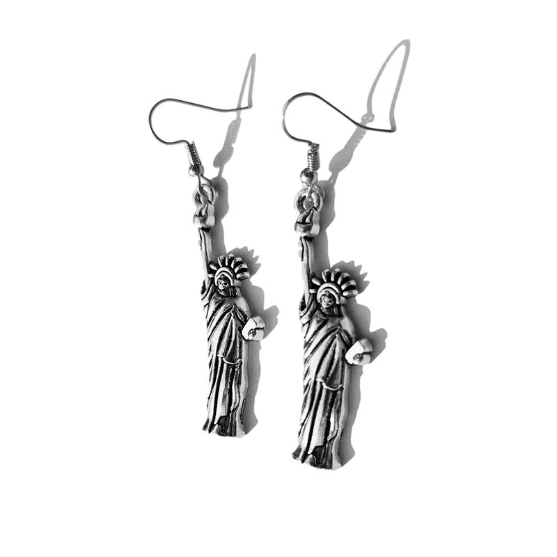 50 Style Earrings For Women Fashion Punk Drop Earrings Simple Cool Cute Jewelry Custom Handmade Girls Snake Cross Animal