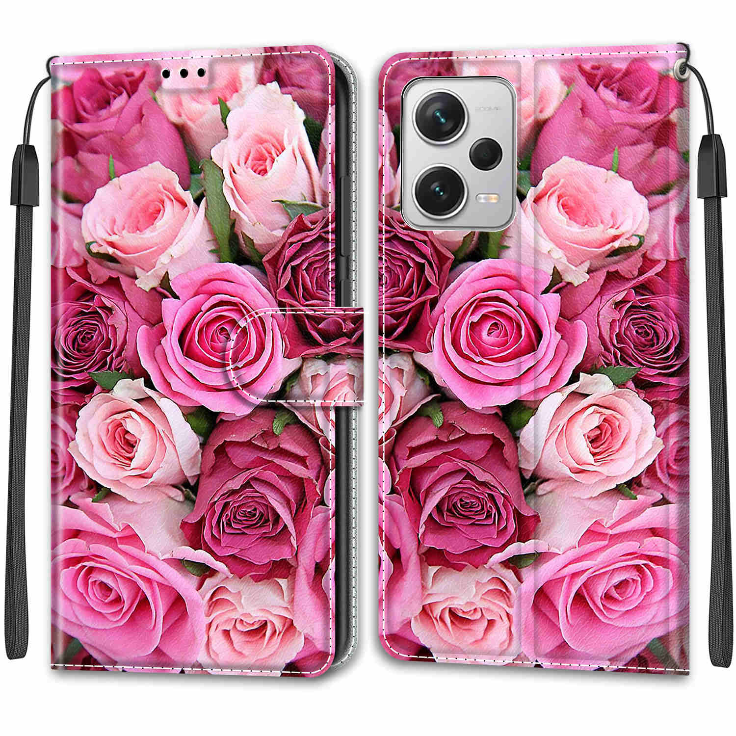 

Роскошный окрашенный кожаный чехол для Redmi Note12 Note11 Note10 Note9 Note8T Защитный чехол-книжка для Redmi 10C K40S 9A 9C 10A 6A 7A Redmi10 Redmi 9A