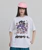 WAIKEI Mellow Dream Cartoon Short Sleeve T-Shirt White