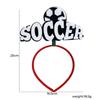 Cartoon Football Cheering Hairband Headband Headwear Hair Accessories Fan Support Prop Party Decoration