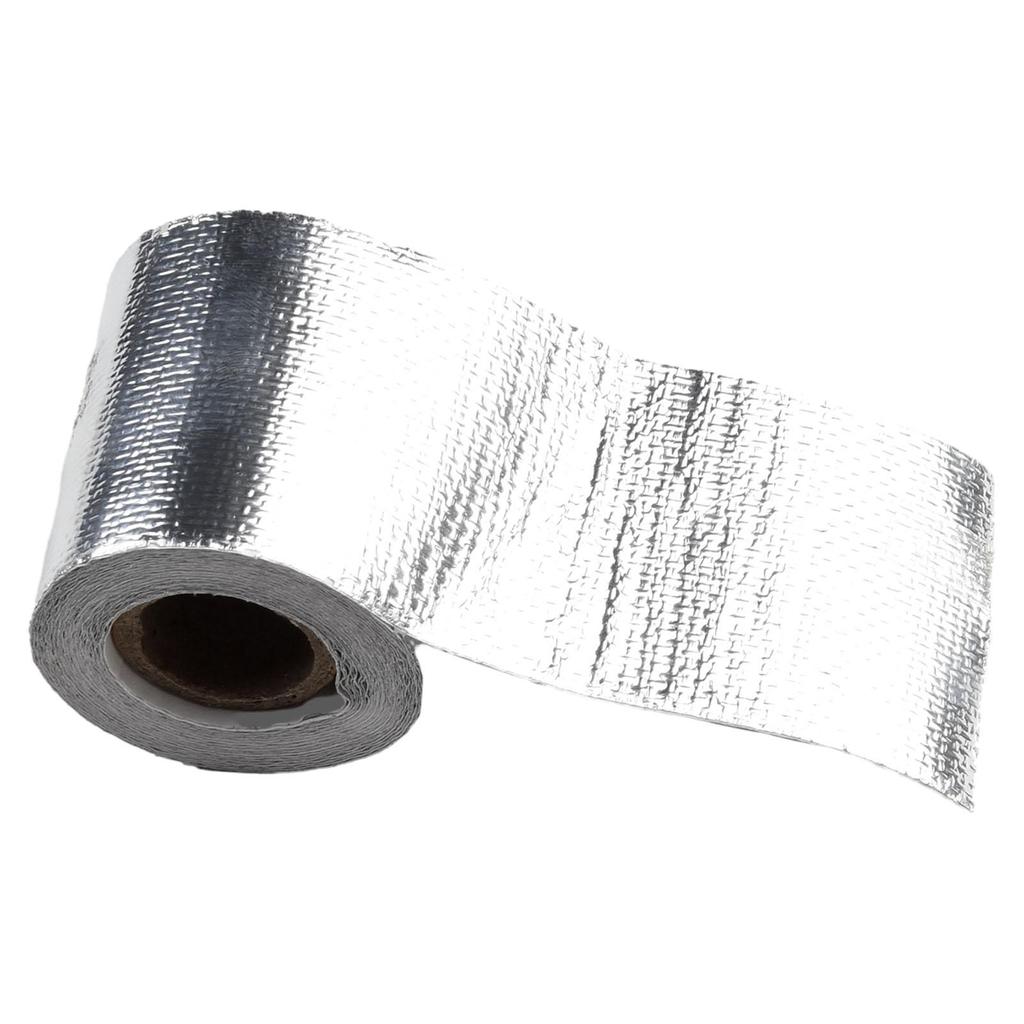 Exhaust Pipe Insulation Tape 6 Zip Ties Aluminum Foil