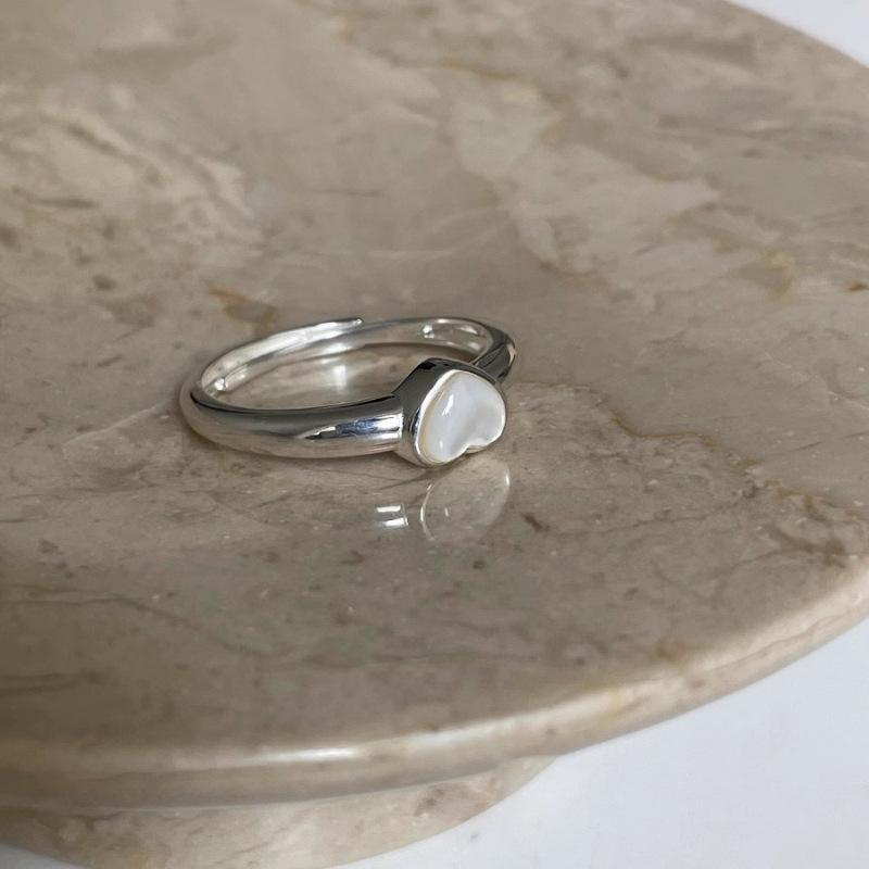 Heart-Shaped Adjustable Ring for Women – Simple, Cool, Elegant Index Finger Jewelry Adjustable