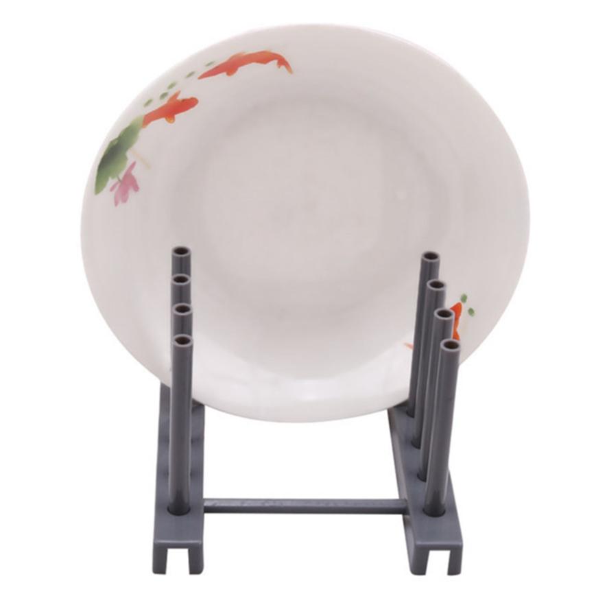 Household Plastic Dish Racks Kitchen Supplies Storage Drain Racks Detachable Storage Trays Lid Racks