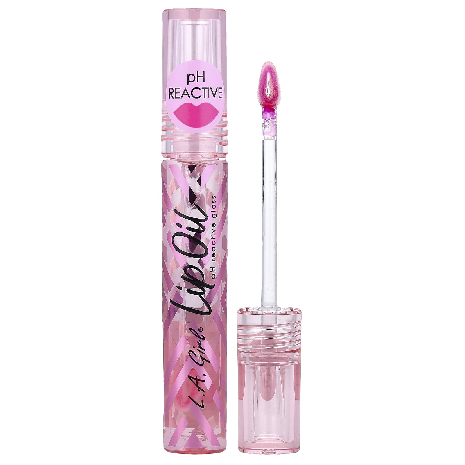 

L.A. Girl, Lip Oil, pH Reactive Gloss, GLC728 Berry Pink, 3 ml (0.1 fl oz)