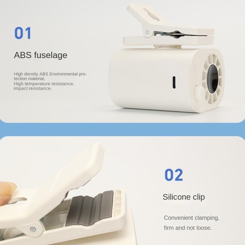 LED Lighting Waist Fan Portable Desk Fan High Quality Hanging Neck Fan  Outdoor