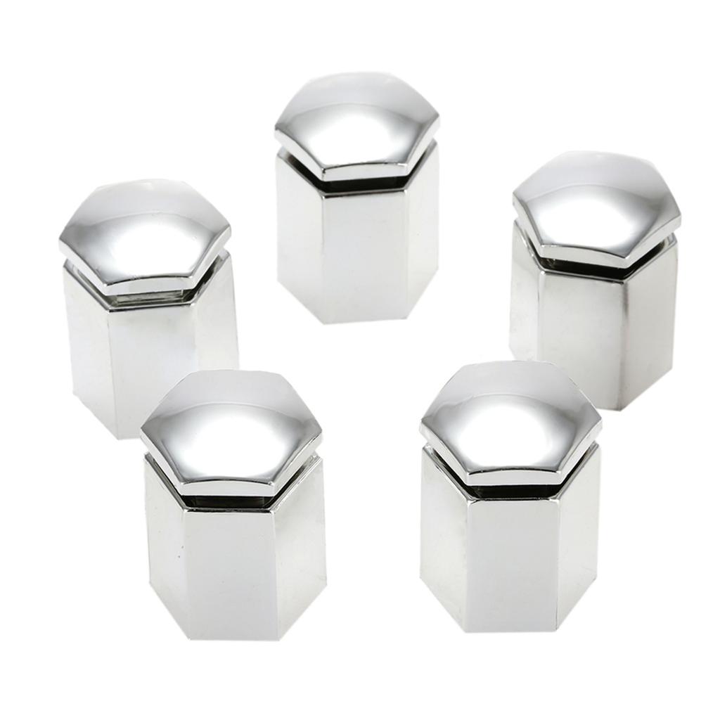 Set of 20Pcs 17mm Car Wheel Nut Bolt Covers Plastic Caps for Vauxhall