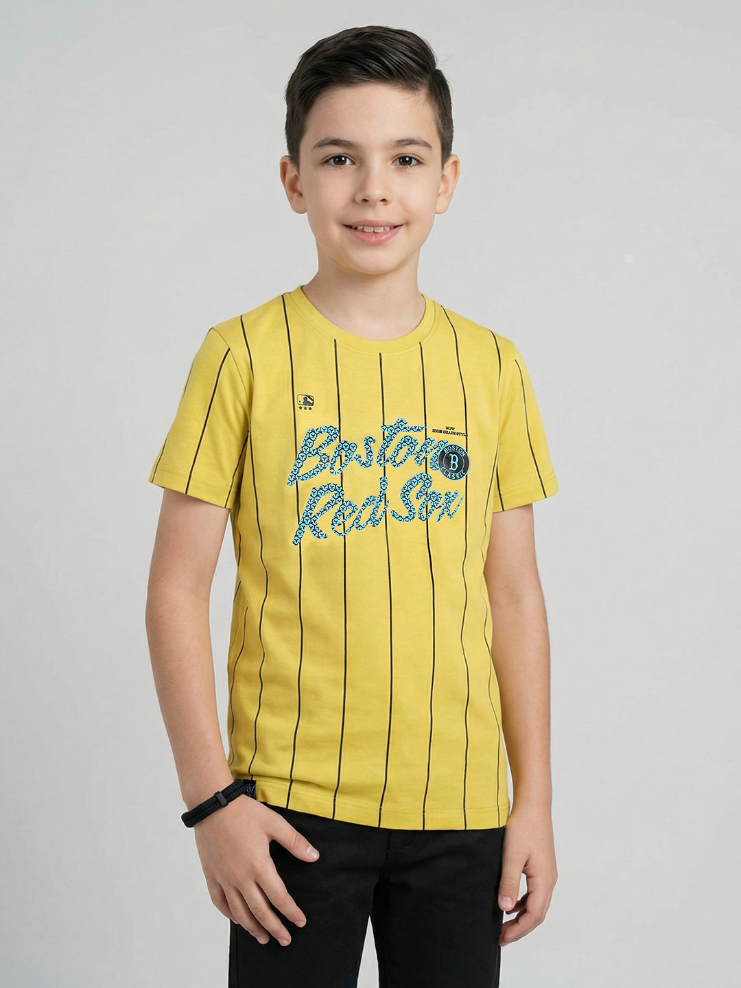 Monte Carlo Boy Regular Fit Yellow Tshirt 4-5 Years жёлтый