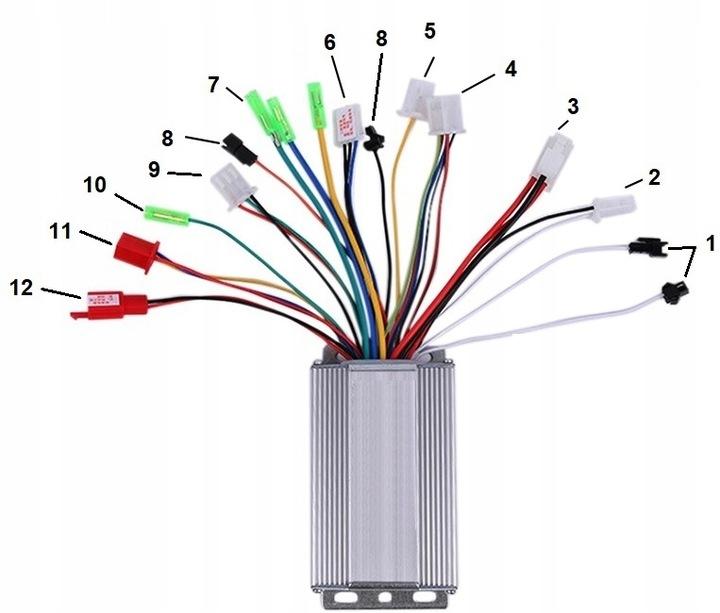Sterownik Do Hulajnogi Elektrycznej Quada 24V 250W