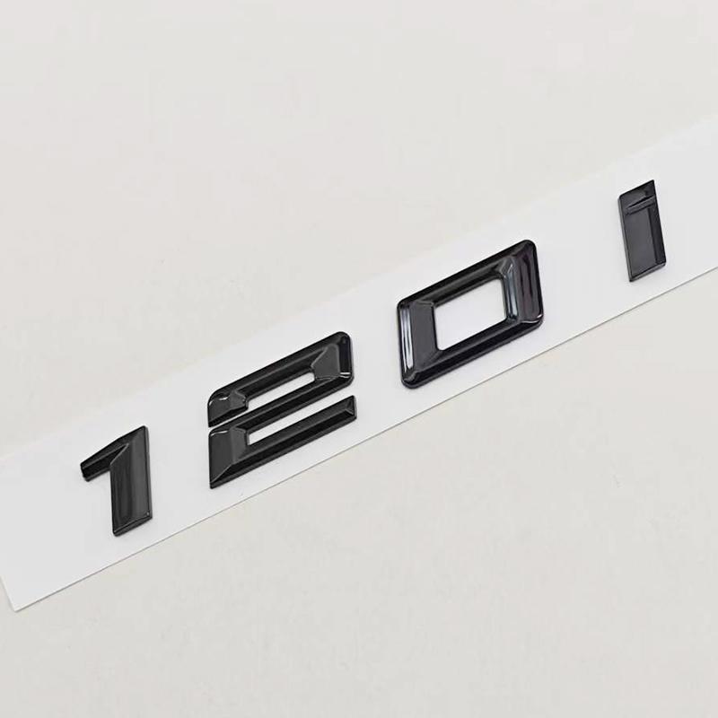 3D ABS Logo Stylingu Auta 118i 120i 125i Odznak Zadní Kufr Znak Samolepky Pro BMW 118i 120i 125i Auto Ocasní Doplňky