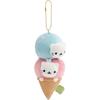 San-X San-X Universe "San-X Town" Hanging Plush Toy Nyannyannyanko MV70401 H130×W60×D60mm