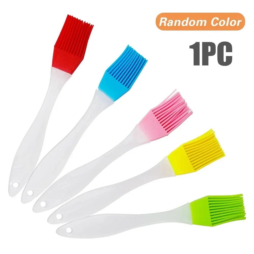 Silicone Barbecue Brush Pastry Grill Bread Oil Brush Split Type High Temperature Resistant BBQ Cake Baking Tool Bakeware