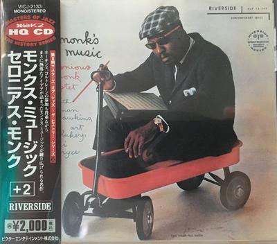 CD THELONIOUS MONK SEPTET  Monks Music VICJ2133 Riverside Recor 1996 Japan Jazz Used