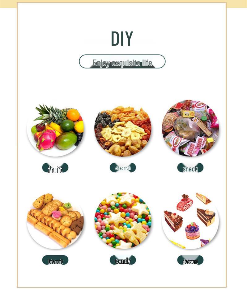 2025 Rotatable Multi-Layer European Fruit & Snack Plate