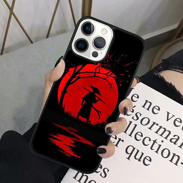 Japan Samurai Ninja Ronin Mobile Phone Cases Cover For iPhone 17 Air 16 15 14 12 13 11 Pro MAX Apple Plus Coque