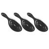 3 Pcs Paddle Hair Brush Hollow Out Painless Hair Detangling Smoothing Comb Anti Static Wet Dry Detangler