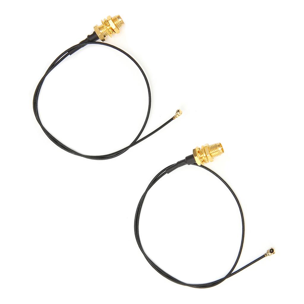 2 Stück IPEX-Kabel auf SMA-Buchse mit Stift WIFI-Antenne HF-Kabel für GSM GPS LAN-System