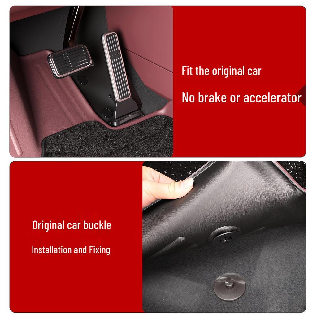 Nio ES8 TPE Floor Mats & Trunk Mat Set: Full Coverage Car Interior Accessories for 26 Models