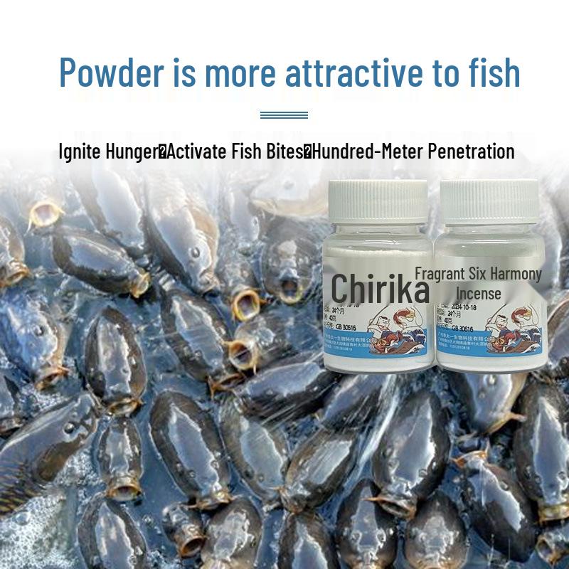 Thousand Mile Fragrance Fishing Additive: Six Fragrance Appetite Enhancer for Wild Black Pit Crucian Carp Bait